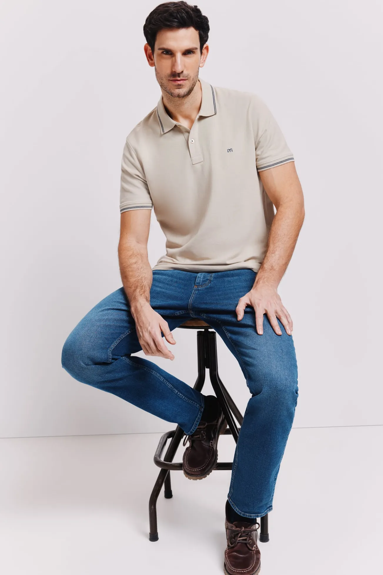 Polo manga corta