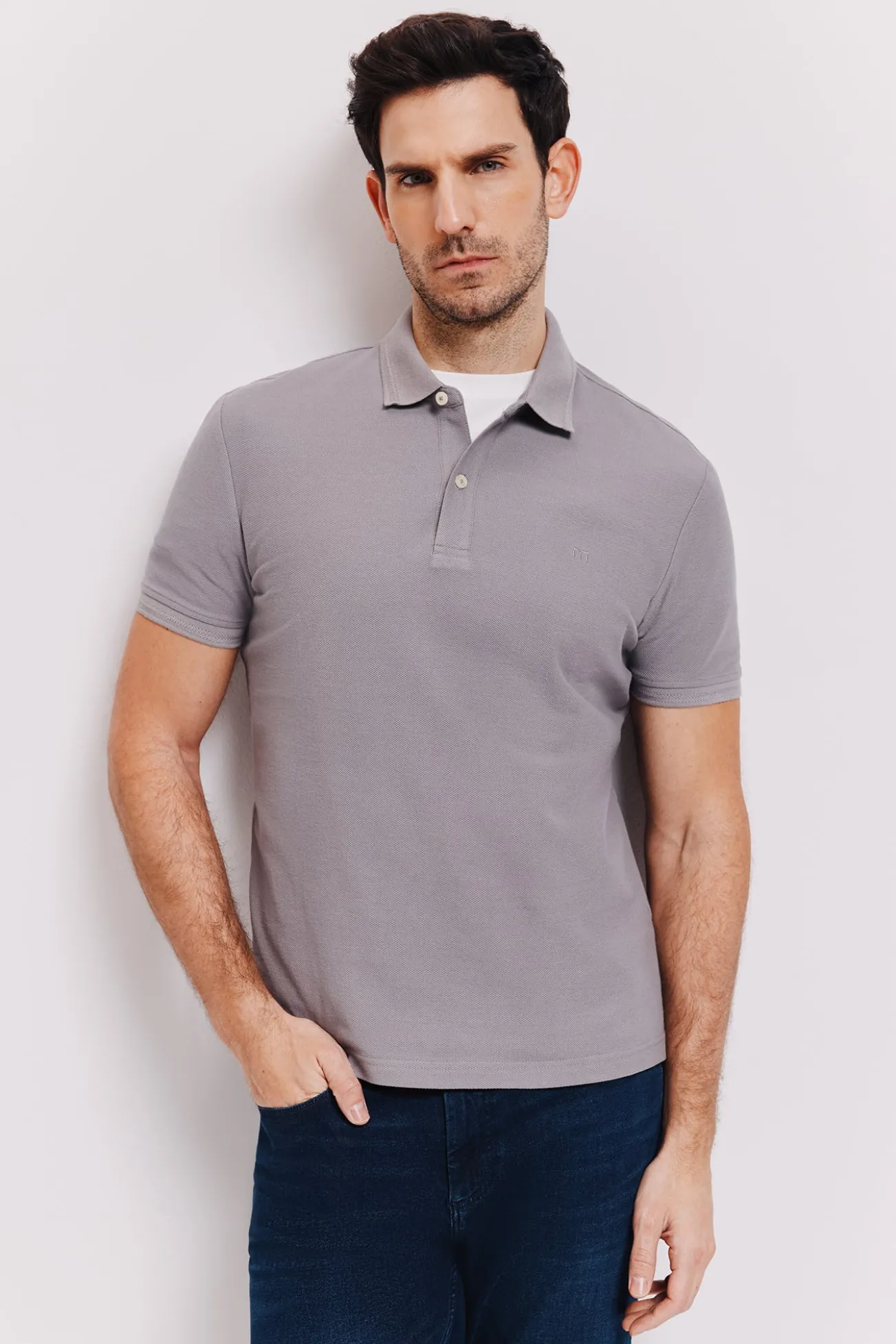 Polo manga corta