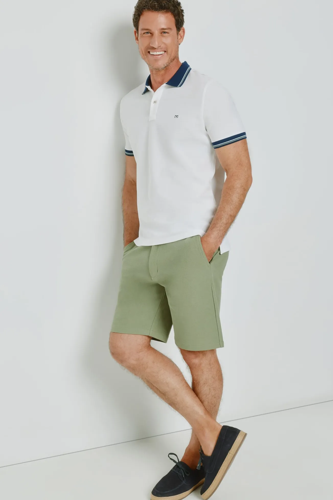 Polo manga corta
