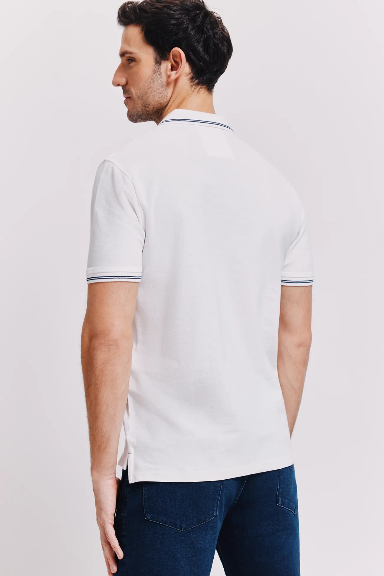 Polo manga corta