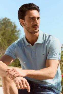 Polo manga corta
