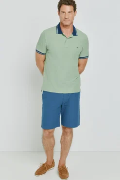 Polo manga corta