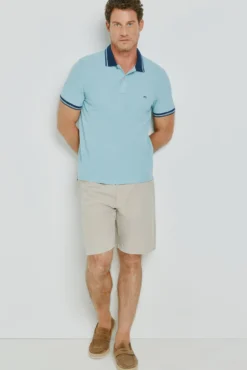 Polo manga corta