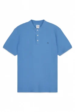 Polo manga corta cuello mao
