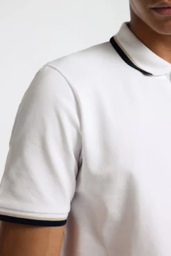 Polo manga corta piqué