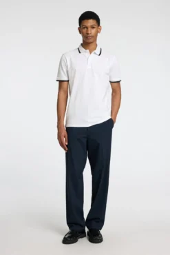 Polo manga corta piqué