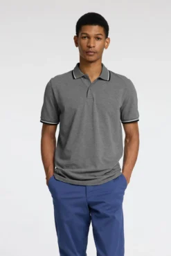 Polo manga corta piqué