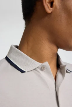 Polo manga corta piqué