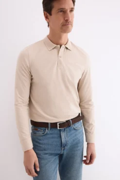 Polo manga larga