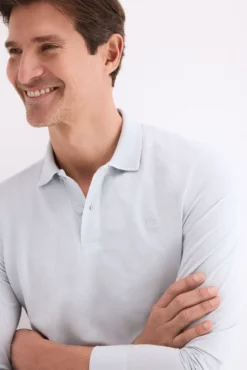 Polo manga larga