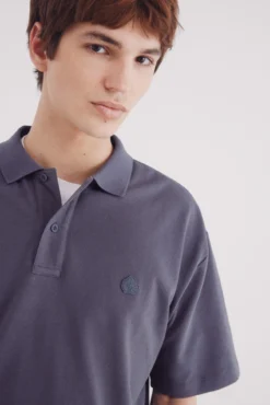 Polo piqué boxy fit