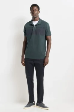 Polo piqué color block regular fit