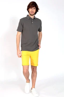 Polo piqué de manga corta