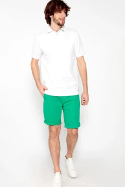 Polo piqué de manga corta