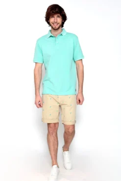 Polo piqué de manga corta