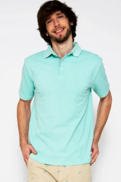 Polo piqué de manga corta