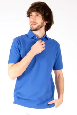 Polo piqué de manga corta