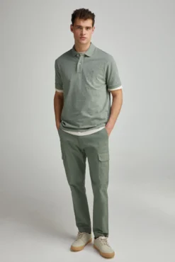 Polo piqué estampado all over regular fit