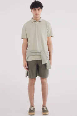 Polo piqué fantasía color regular fit