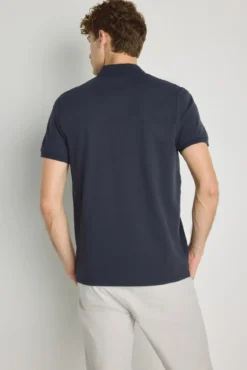 Polo rayas manga corta