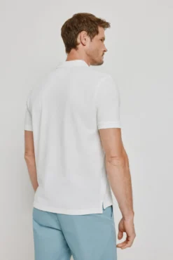 Polo rayas manga corta
