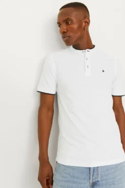 Polo slim fit algodón
