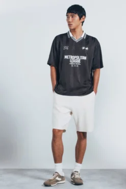 Polo sport textos boxy fit