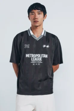 Polo sport textos boxy fit