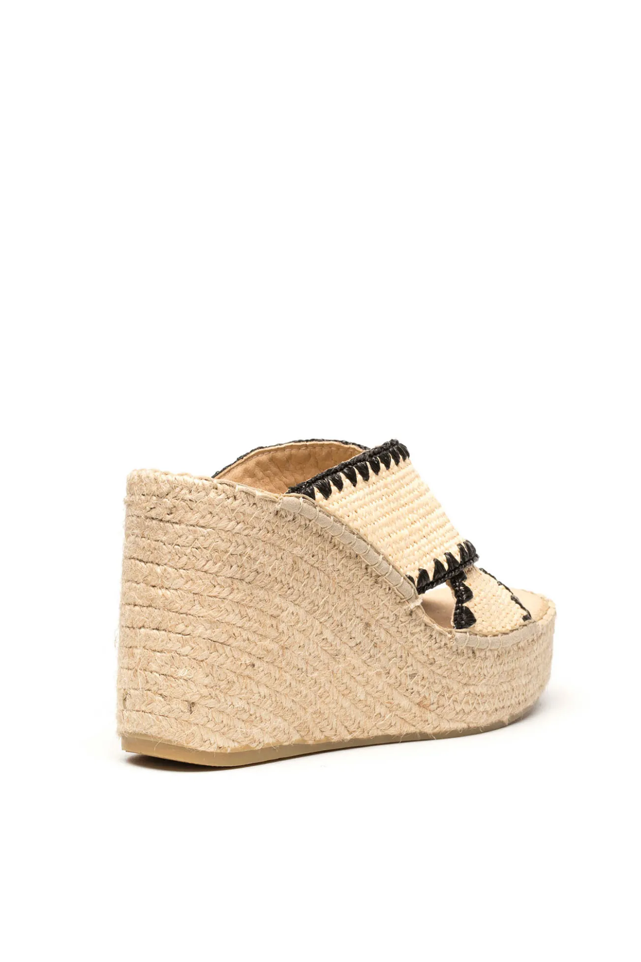 Sandalia plataforma yute