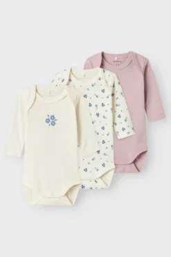 Set de 3 bodies de bebe