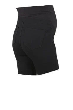 Short denim maternity