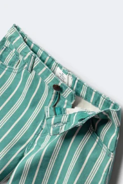 Short sarga rayas para niña