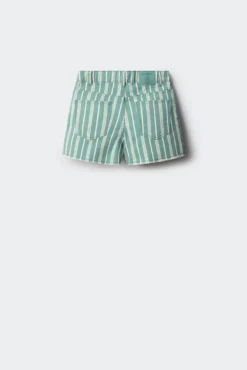 Short sarga rayas para niña