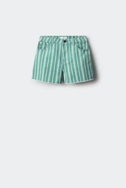 Short sarga rayas para niña