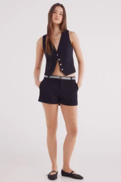 Shorts chino cinturón