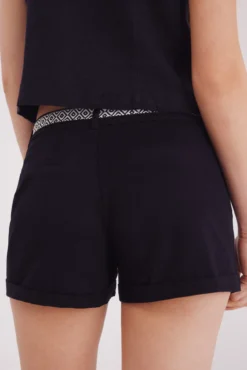 Shorts chino cinturón