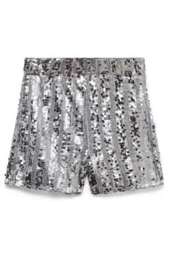 Shorts de fiesta de mujer con lentejuelas