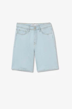 Shorts de mezclilla relajados