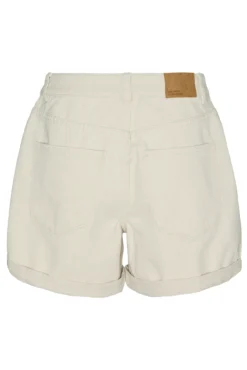 Shorts denim con dobladillo