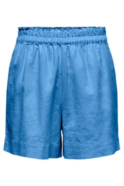 Shorts fluidos de lino