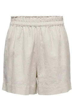 Shorts fluidos de lino