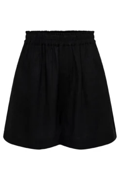 Shorts fluidos de lino