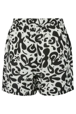 Shorts viscosa ECOVERO™ estampado