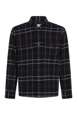 Sobrecamisa acolchada cuadros
