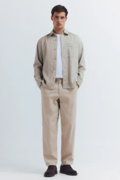 Sobrecamisa con tencel oversize