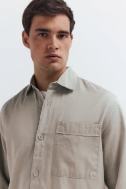 Sobrecamisa con tencel oversize