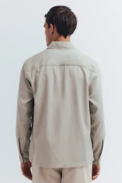 Sobrecamisa con tencel oversize