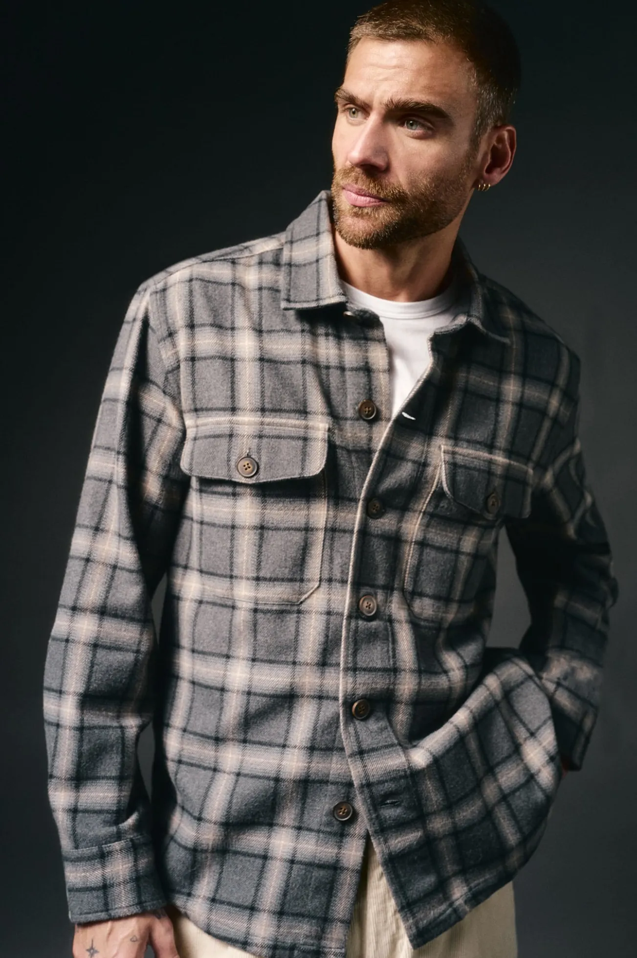 Sobrecamisa cuadro