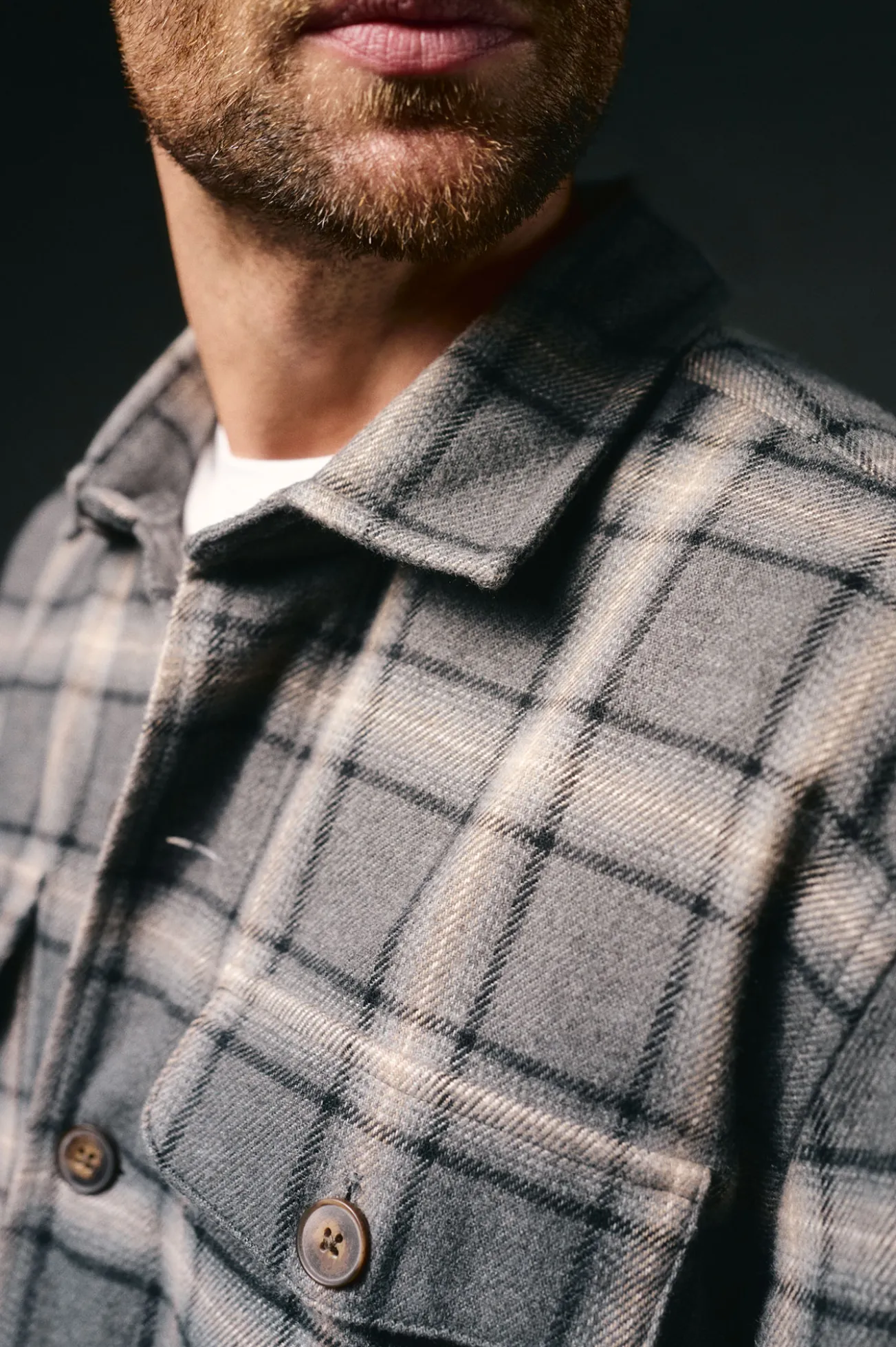 Sobrecamisa cuadro