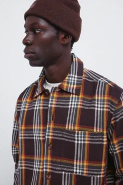Sobrecamisa cuadros overshirt